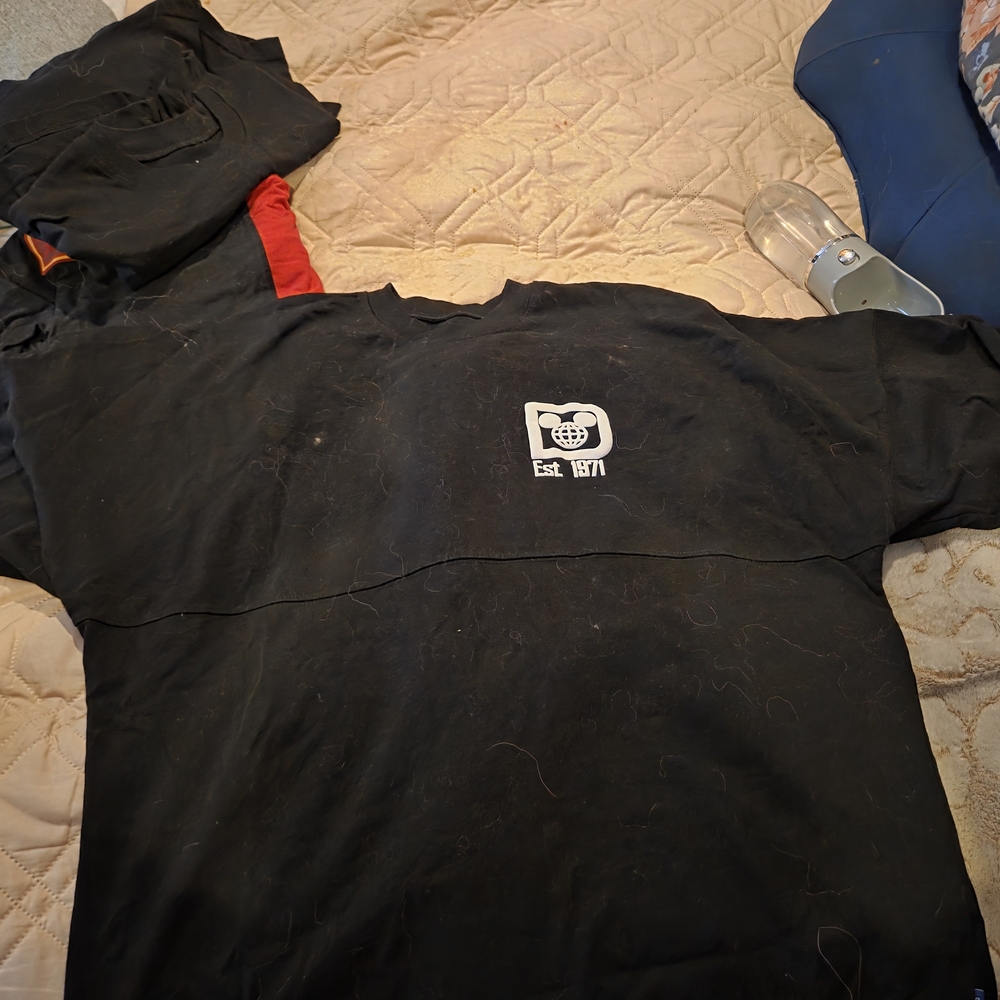 Disney World Black Spirit Jersey Unisex Size Medium